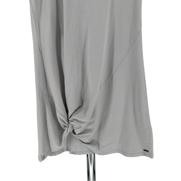 N:Philanthropy Leonardo Twist Hem Dress Light Grey size Extra Small NWT - Picture 4 of 12